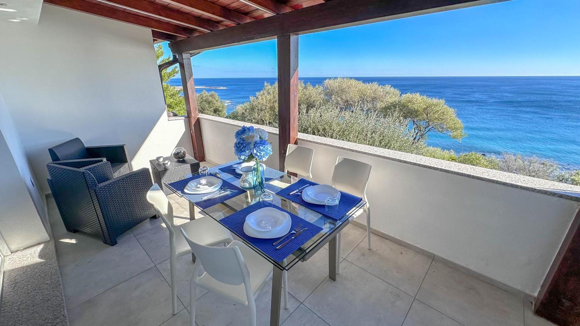 Mama House Con Vista Mare Apartment Cala Gonone Bagian luar foto