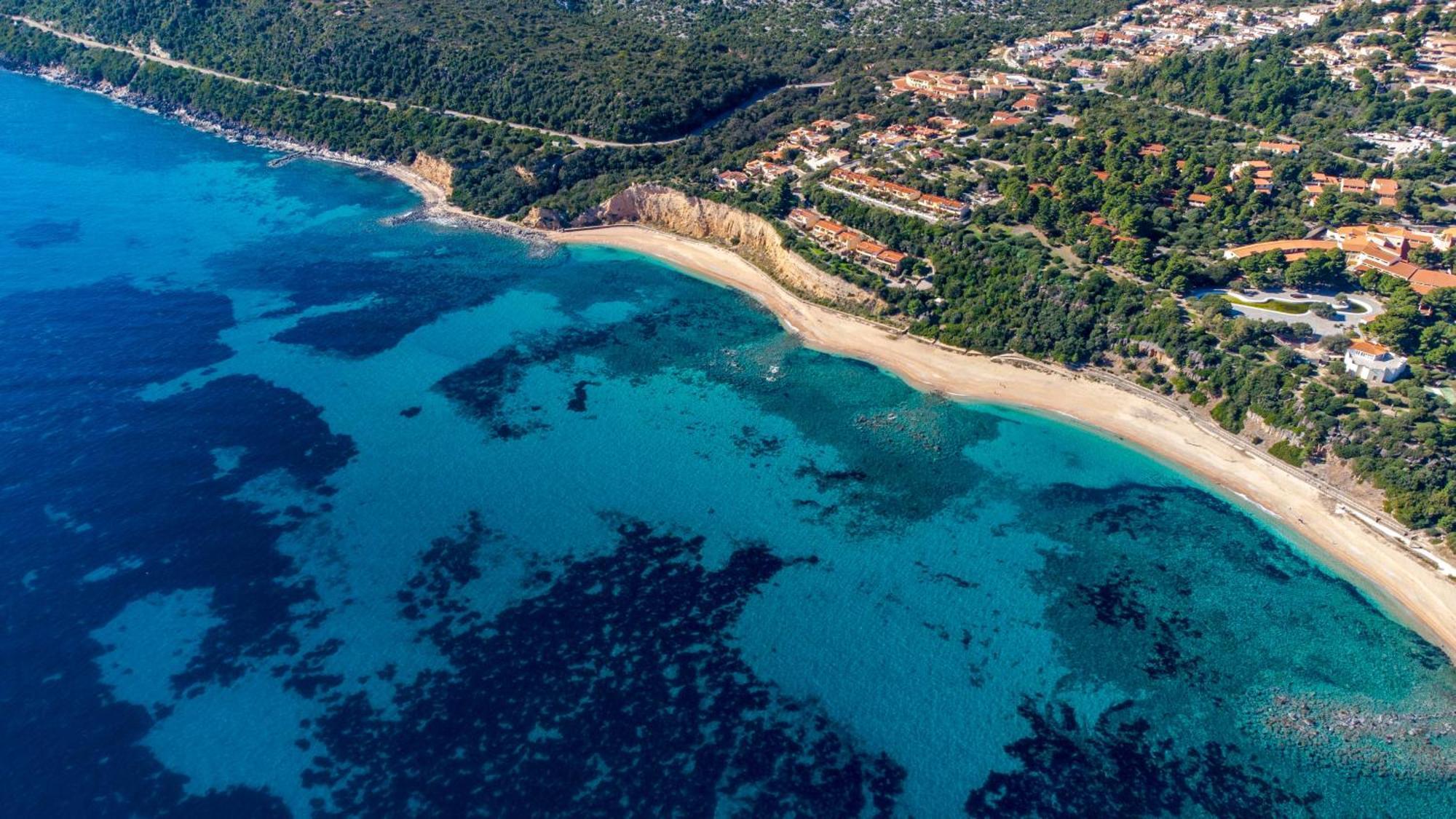 Mama House Con Vista Mare Apartment Cala Gonone Bagian luar foto